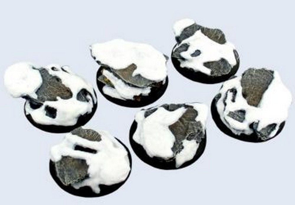 Winter Shale Bases, WRound 40mm (2)