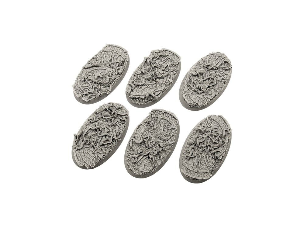 Dark Temple Bases, Oval 60mm