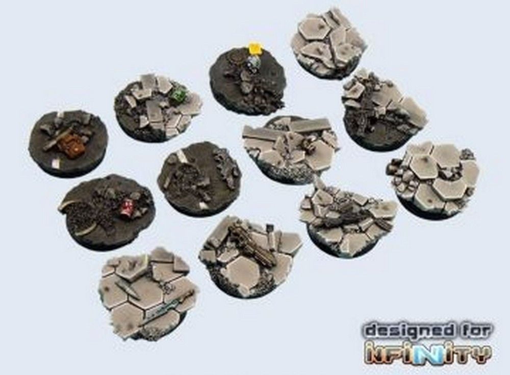Urban Fight Bases, Round 25mm (5)