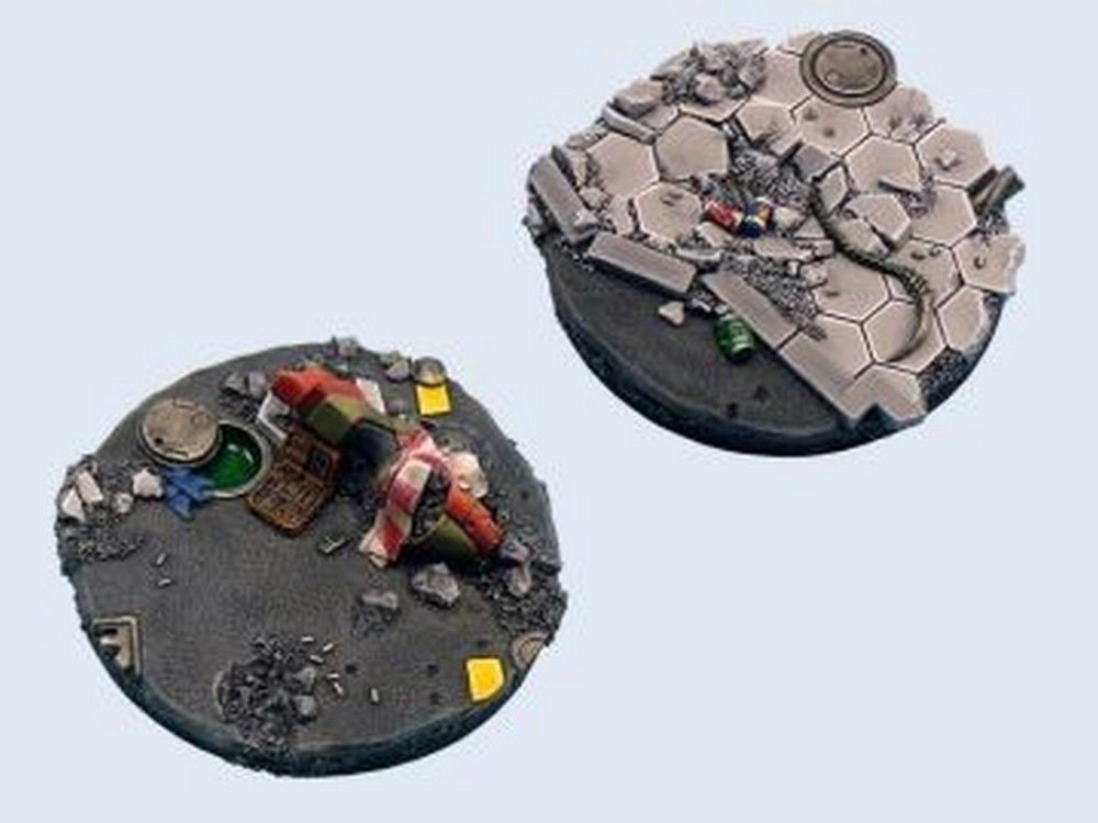 Urban Fight Bases, Round 50mm (2)