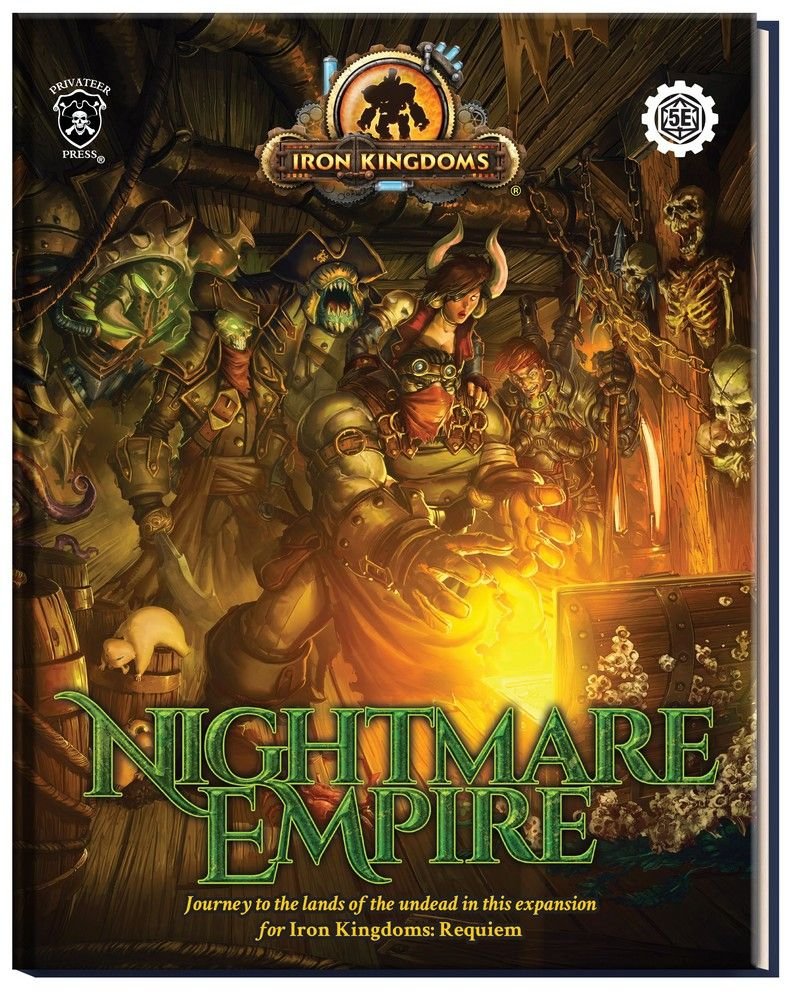 Iron Kingdoms: Requiem Expansion Book: Nightmare Empire