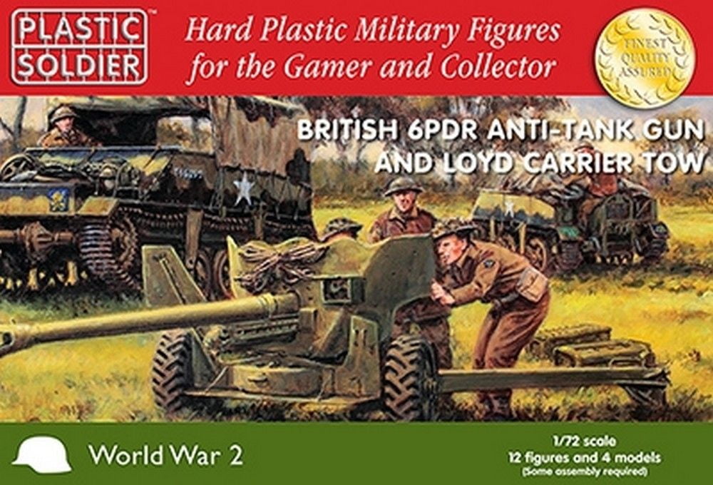 1/72nd 6 pdr and Lloyd carrier