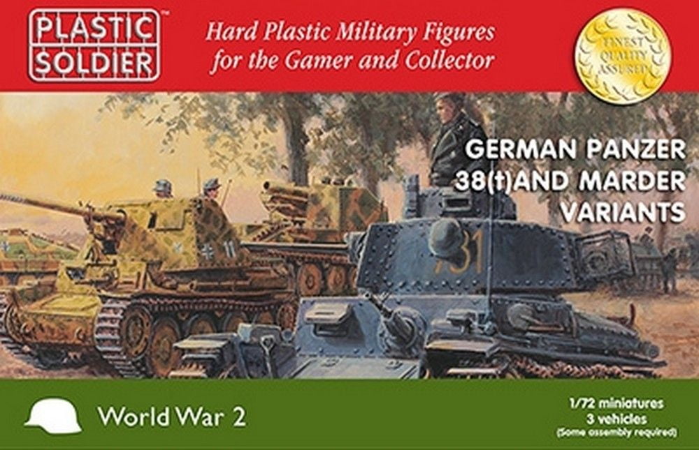 1/72nd German 38T and Marder variants