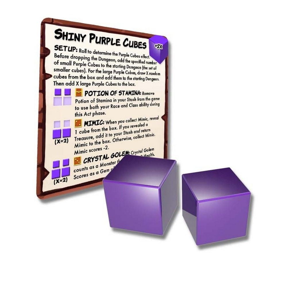 Dungeon Drop Shiny Purple Cubes Expansion