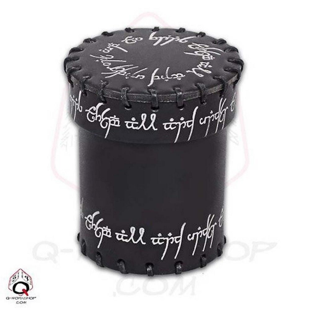 Black Elven Leather Cup