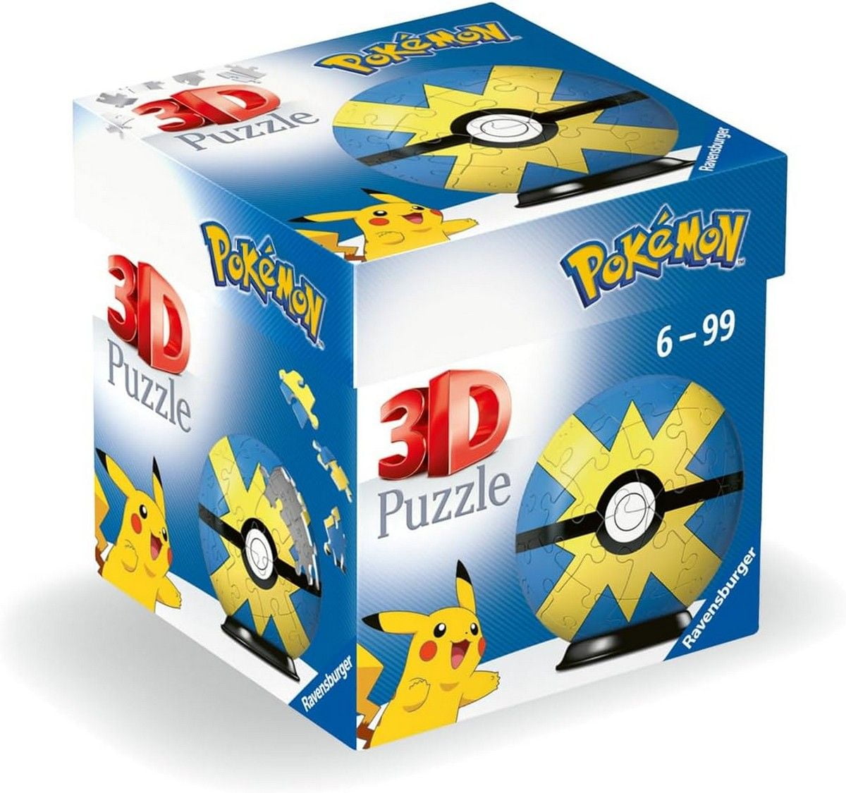 Pokemon Quick Ball 3D Puzzle - 54 Pieces