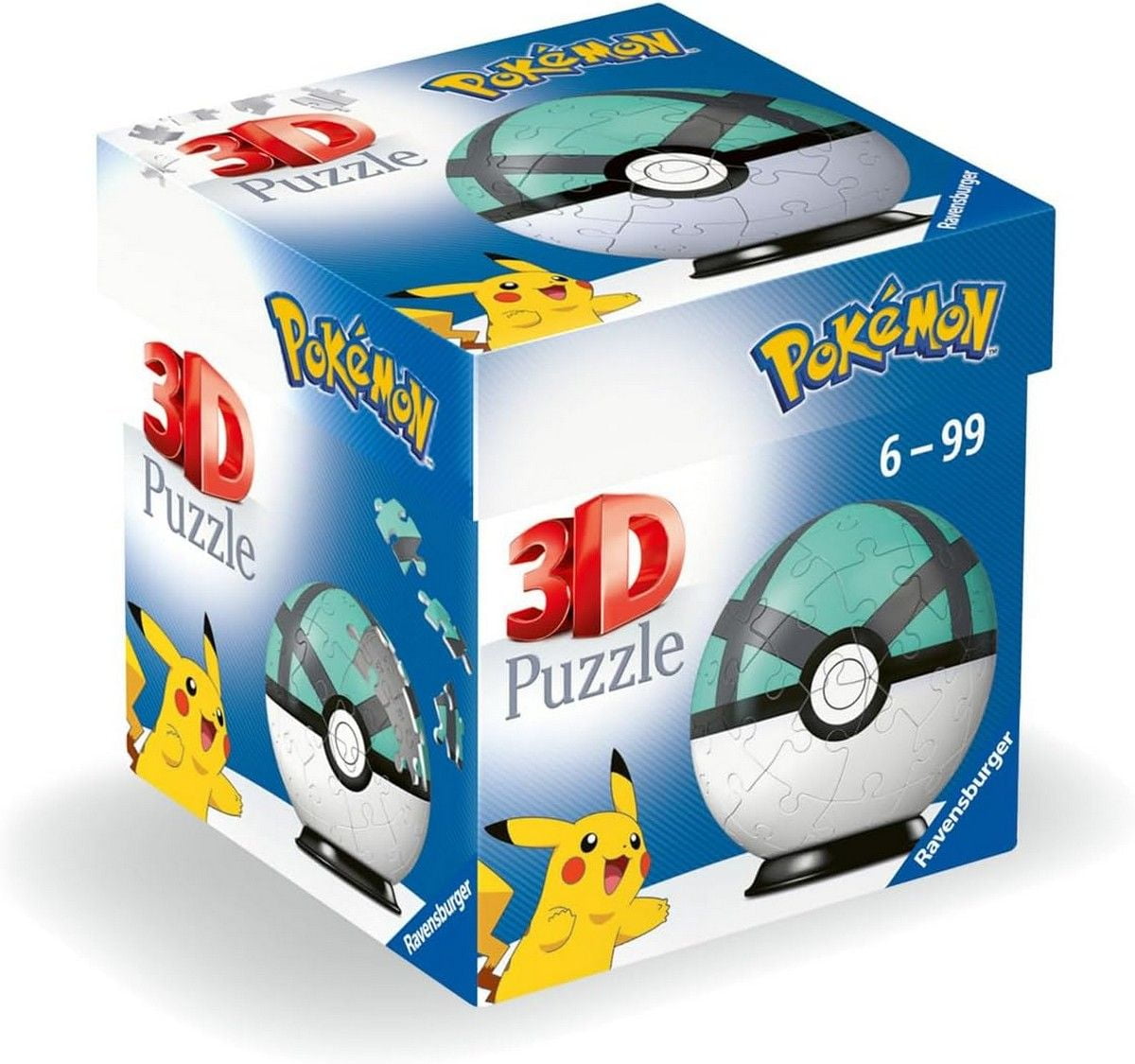 Pokemon Net Ball 3D Puzzle - 54 Pieces