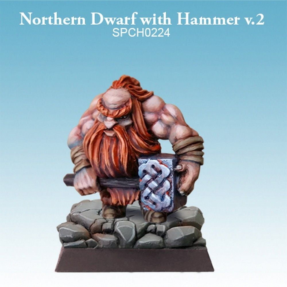 Northern Dwarf with Hammer Version 2