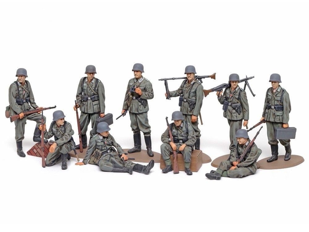 1/48 WWII Wehrmacht Infantry Set