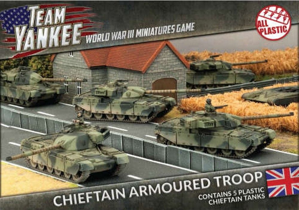 Chieftan Armoured Troop (x5)