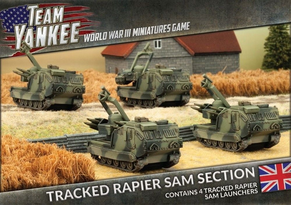 Tracked Rapier SAM Section (x4)
