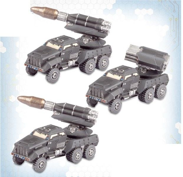 Kalium Storm Artillery Wagons