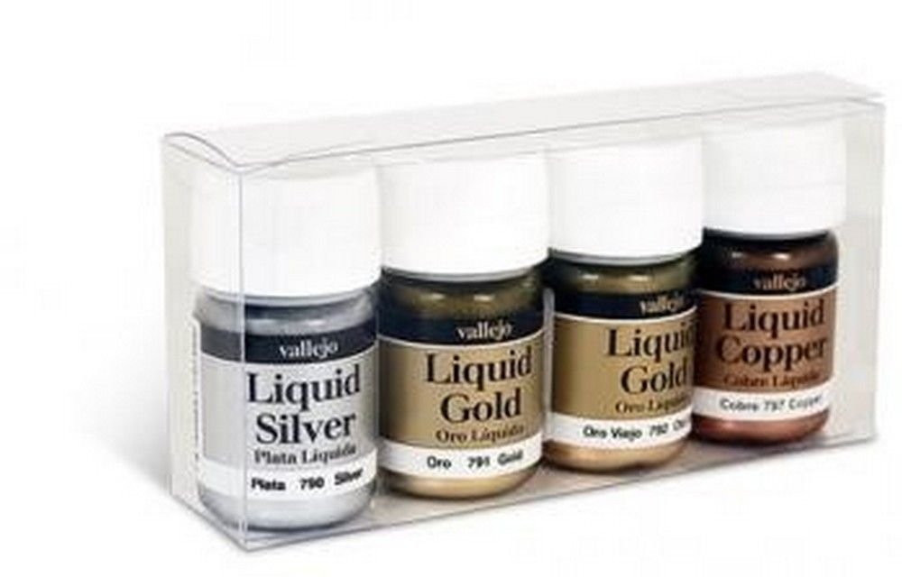 Model Color Set - Liquid Gold Set (x4)