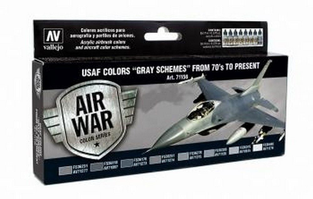 Model Air Set - USAF Colors "Gray Schemes 1970's onwards