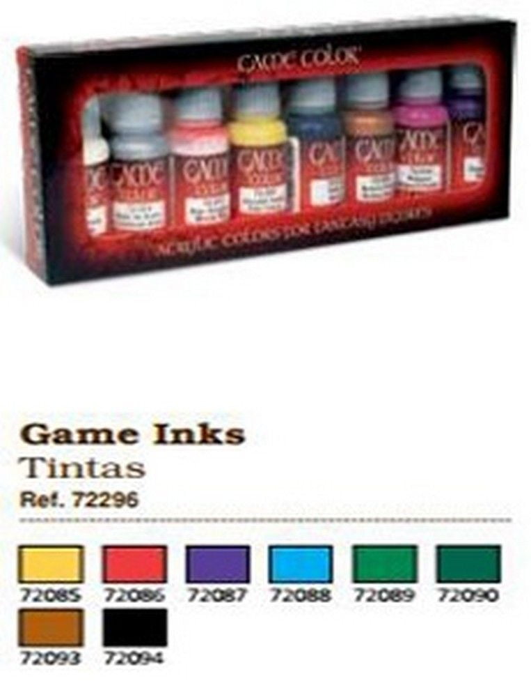 Game Color Set - Games Ink (x8 )