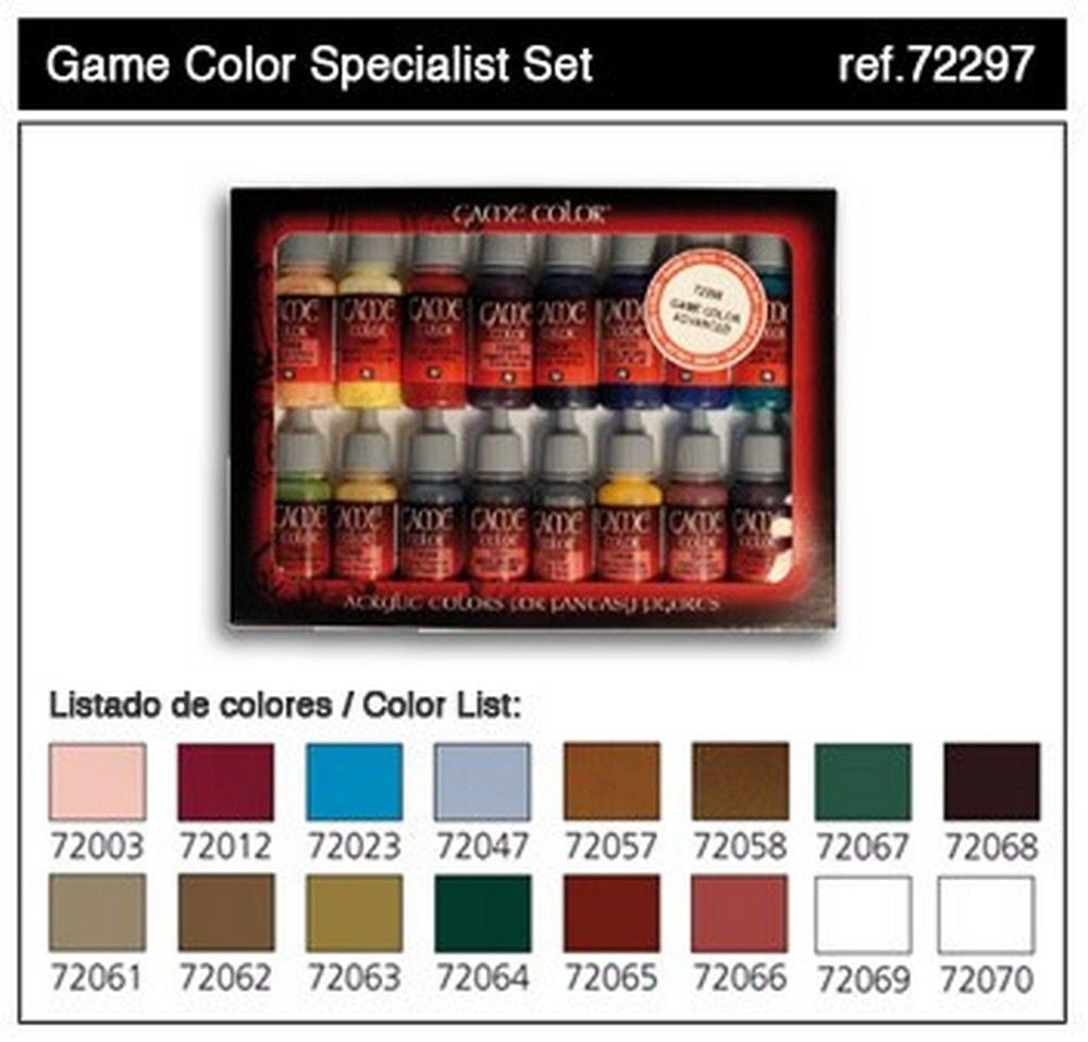 Game Color Set - Specialist Set (x16)
