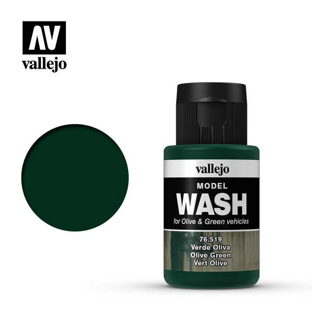 Model Wash - Olive Green Wash