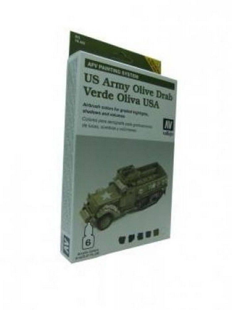 Armour Set - AFV Army Olive Drab