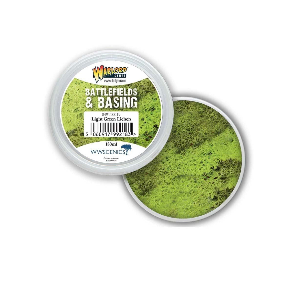Battlefields & Basing: Light Green Lichen