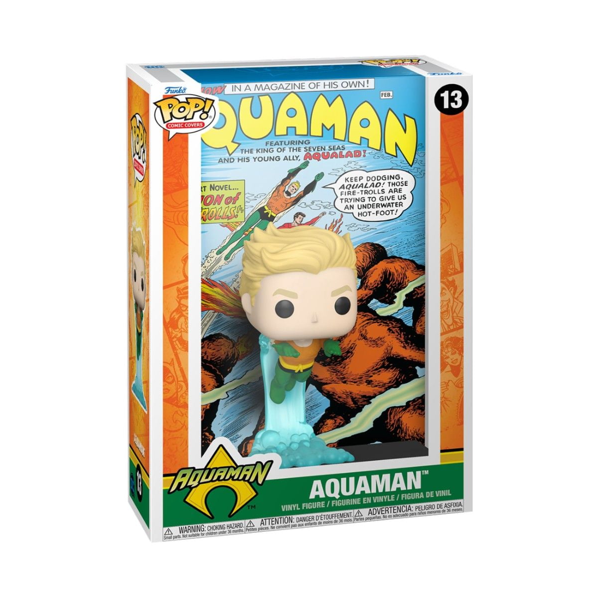 Aquaman - DC - Funko POP! Comic Cover (13)