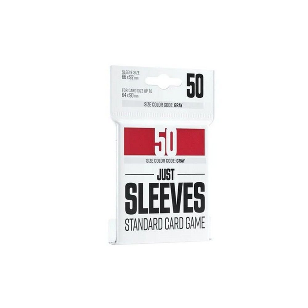 Gamegenic: Just Sleeves: Standard Card Game - Red (50)