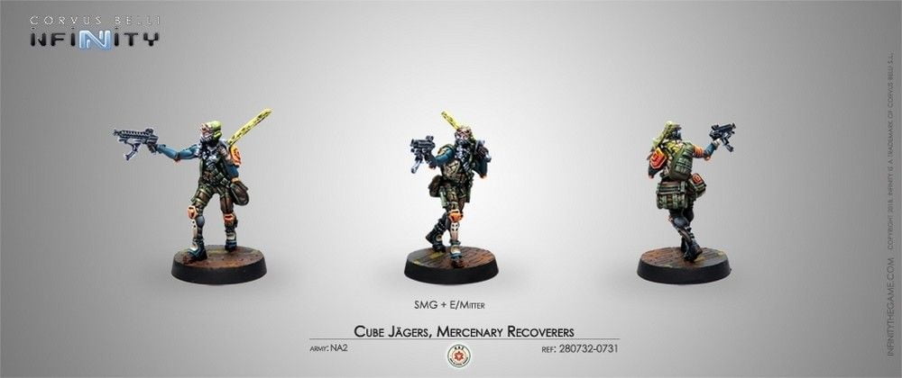 Cube Jagers, Mercenary Recoverers (Submachine Gun)