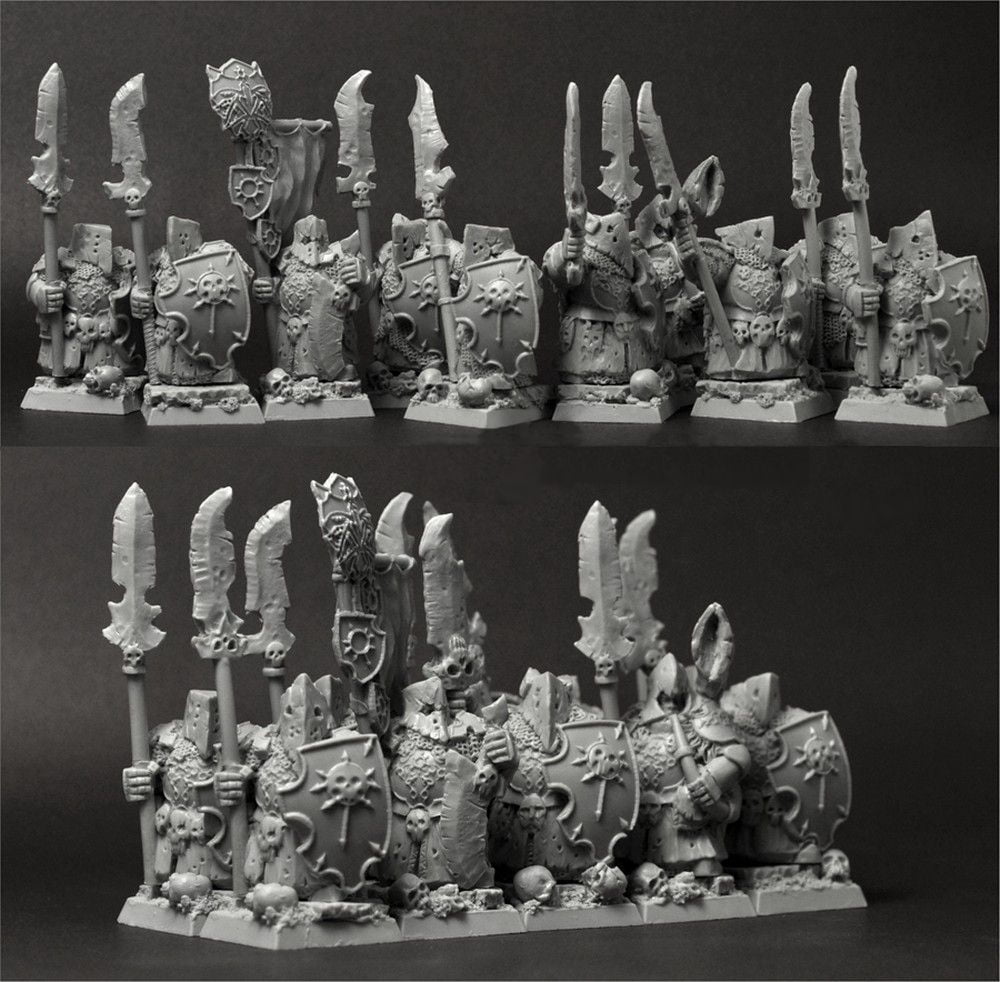 Evil Dwarves Iron Heads 10 Miniatures