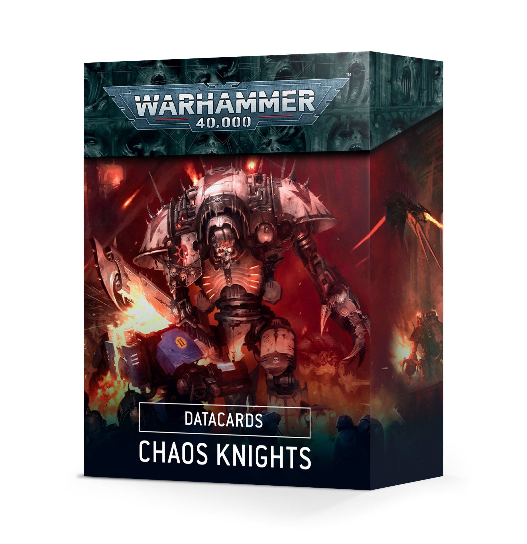 Datacards: Chaos Knights - 9th Edition - English