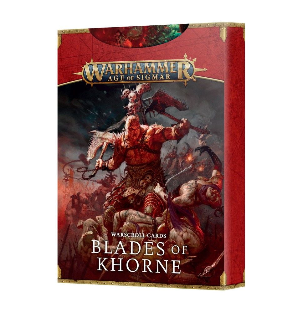 Warscroll Cards: Blades of Khorne - 3rd Edition - English