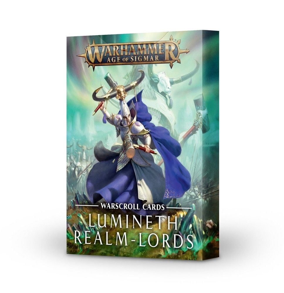 Lumineth Realm-Lords Warscroll Cards - English