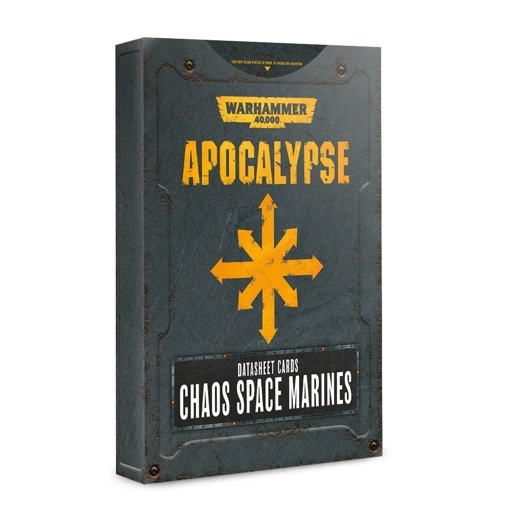 Apocalypse Datasheets: Chaos Space Marines - English