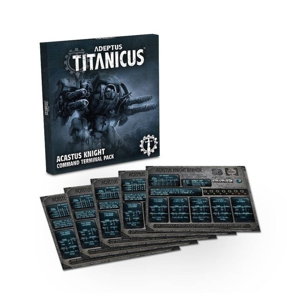 Adeptus Titanicus Acastus Knight Command Terminal Pack - English