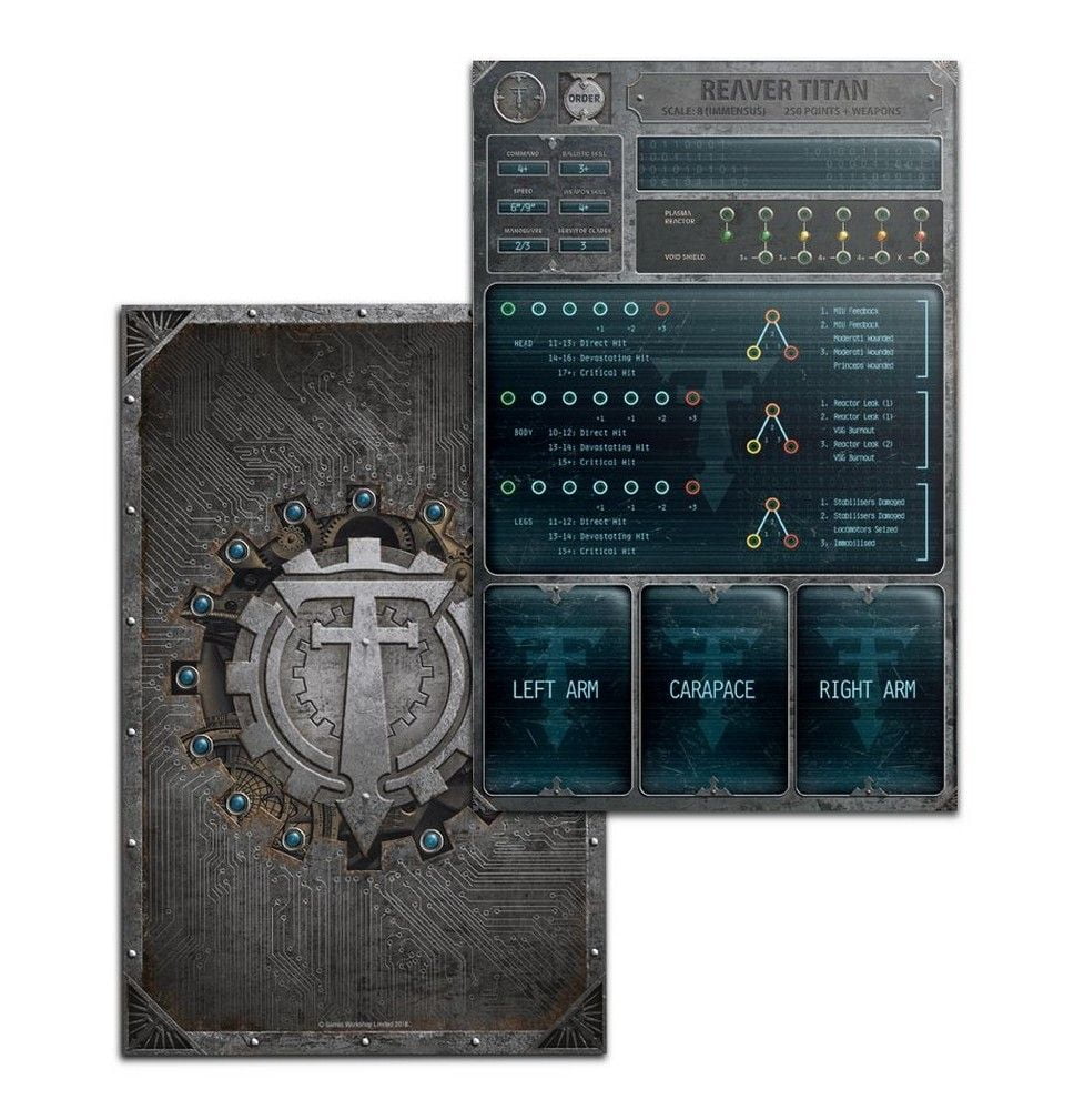 Adeptus Titanicus: Titan Command Terminals - English