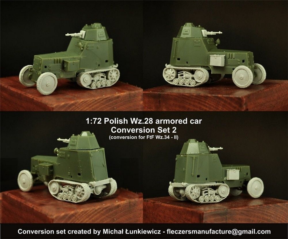 1:72 Polish Wz.28 Conversion Set 2