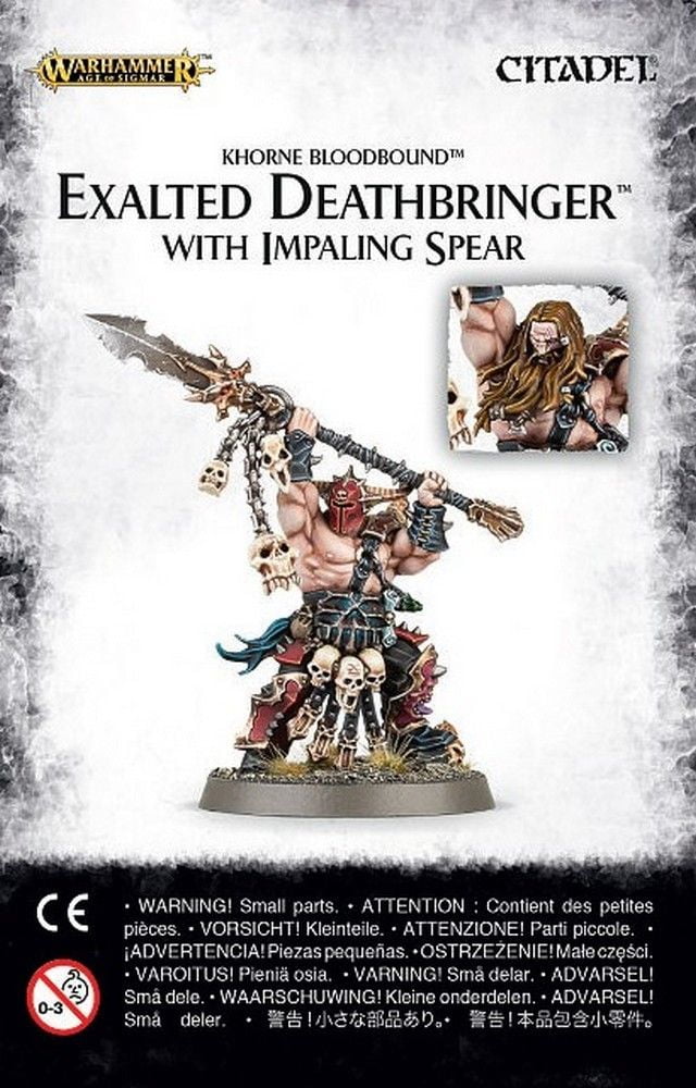 Exalted Deathbringer With Impaling Spear