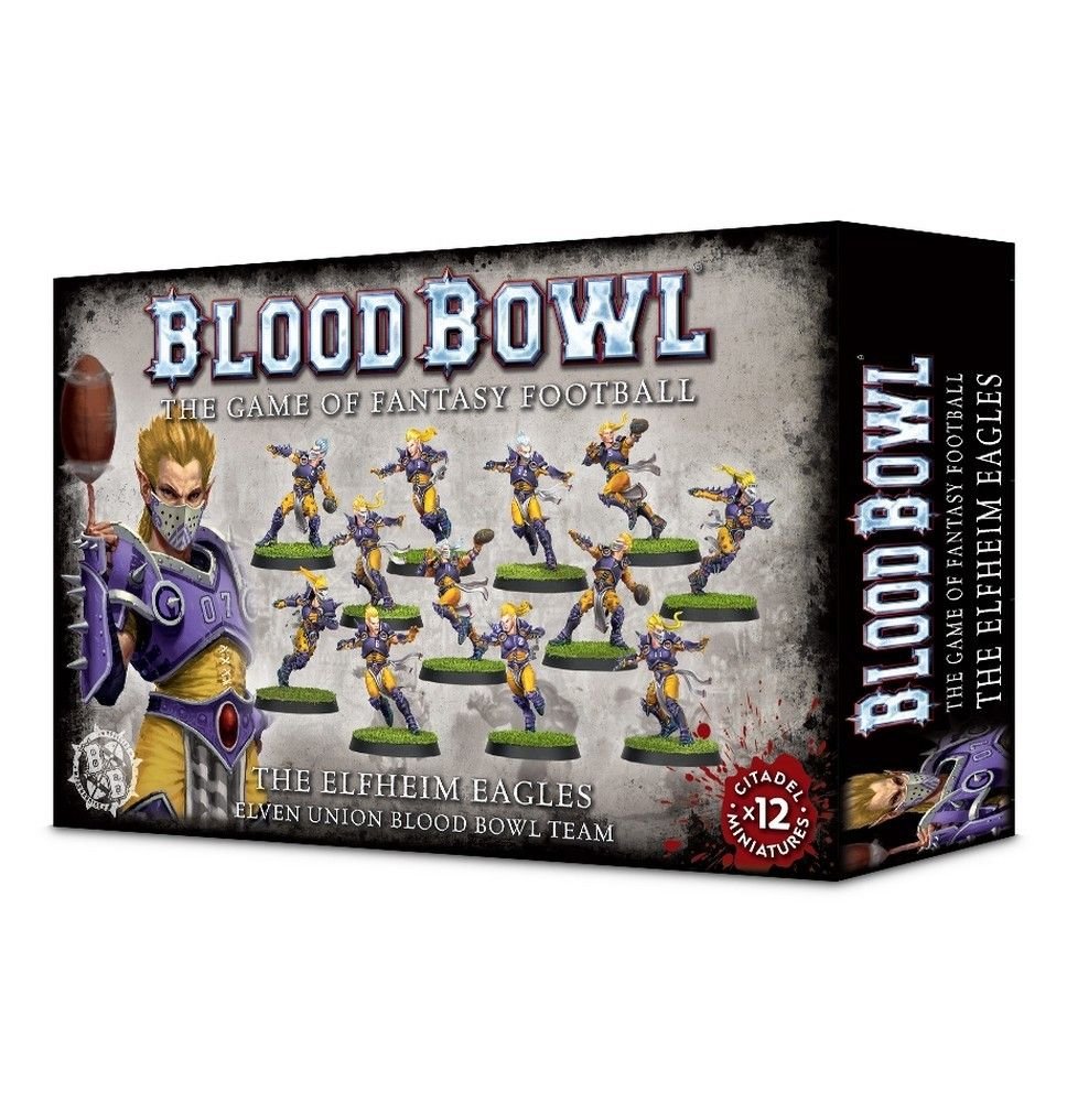 The Elfheim Eagles Elven Union Blood Bowl Team
