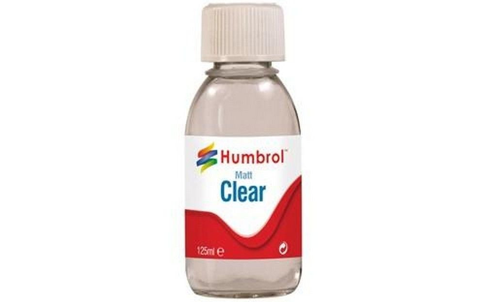 Humbrol Matt Clear - 125ml Bottle