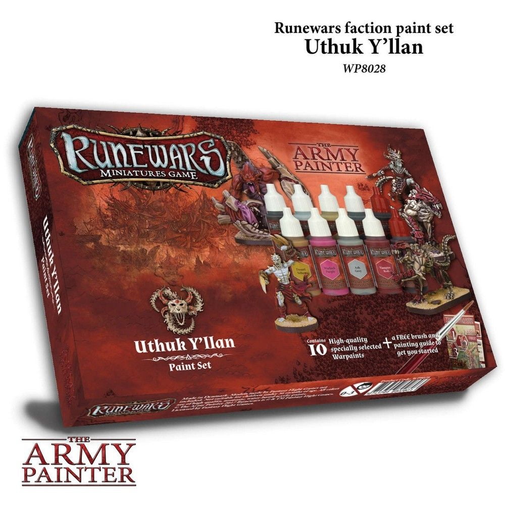 Runewars Miniatures Game Uthuk Y'llan Paint Set