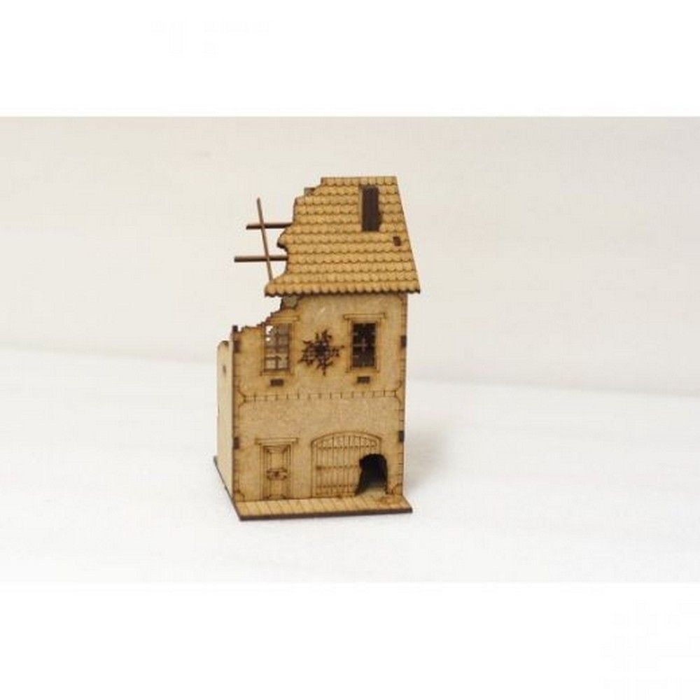 Ruined Dividing Building - 15mm
