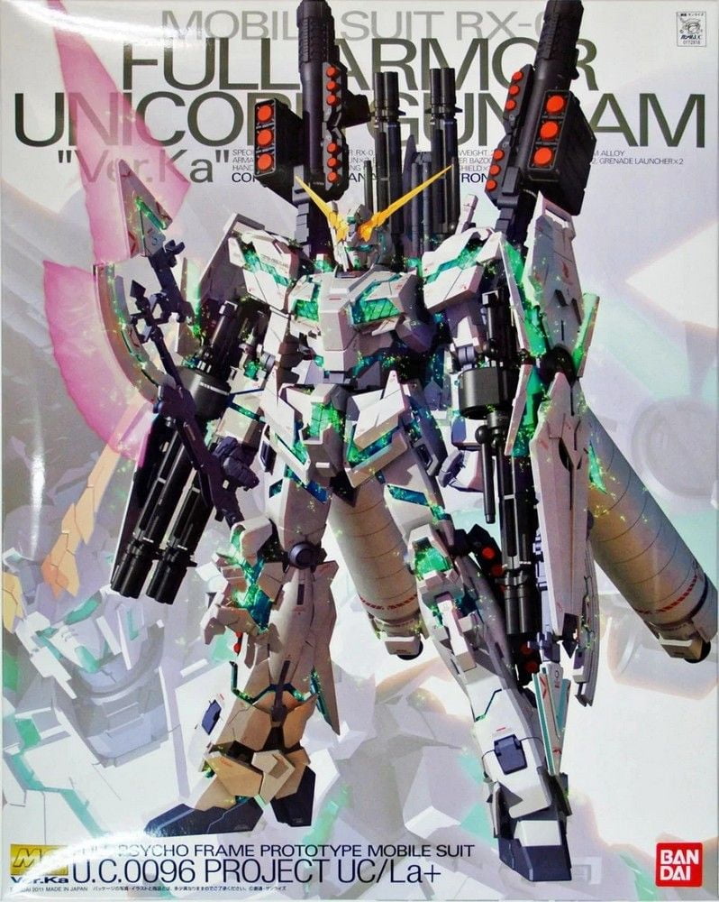 MG 1/100 RX-0 Full Armor Unicorn Gundam Version KA