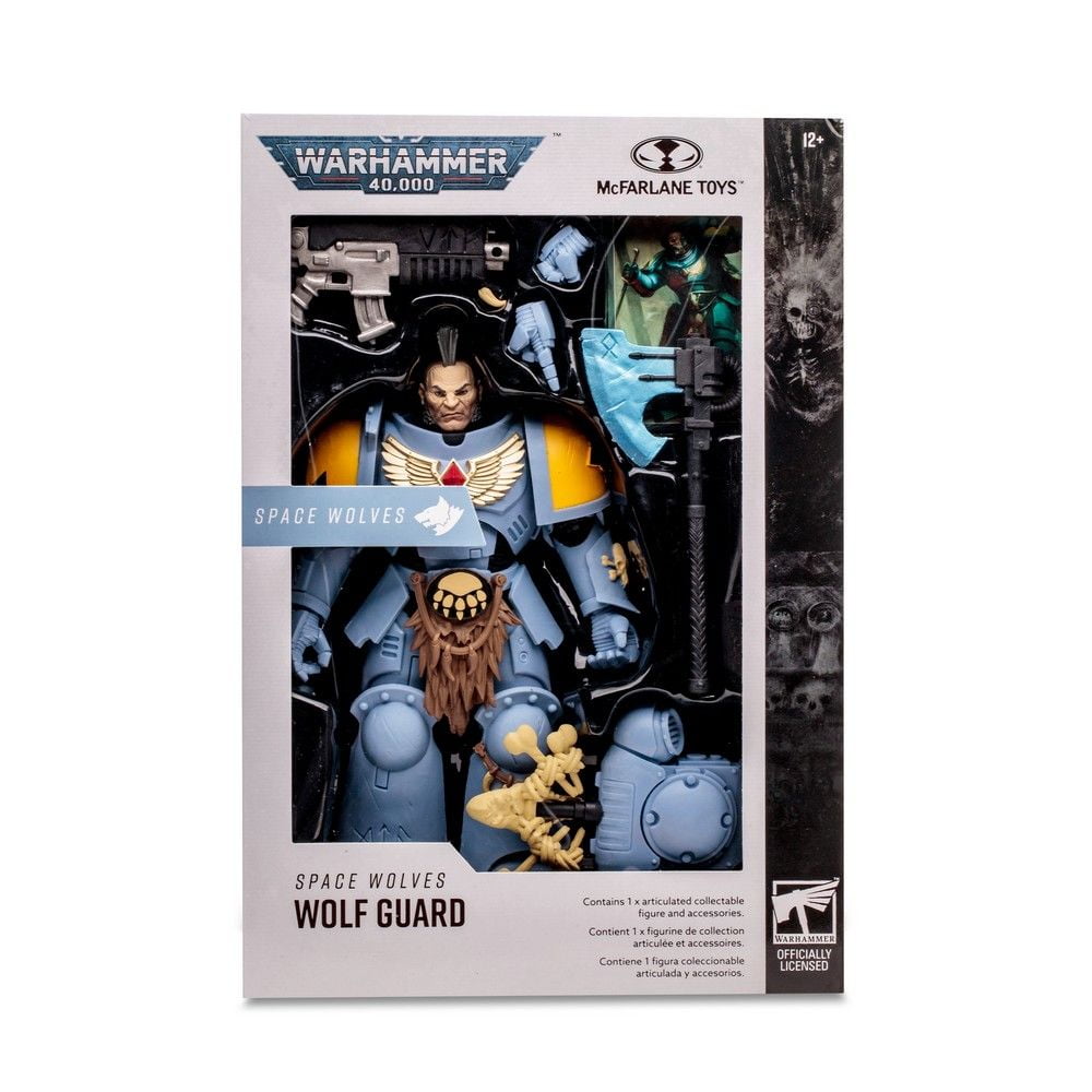 Warhammer 40,000 7in Figures Wv7 - Space Wolves Wolf Guard