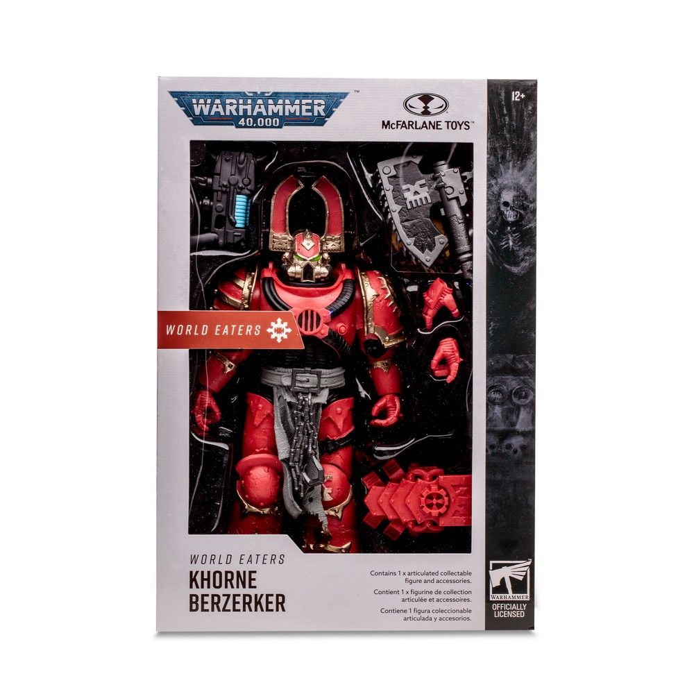 Warhammer 40,000 7in Figures Wv7 - Chaos Space Marine (World Eater)
