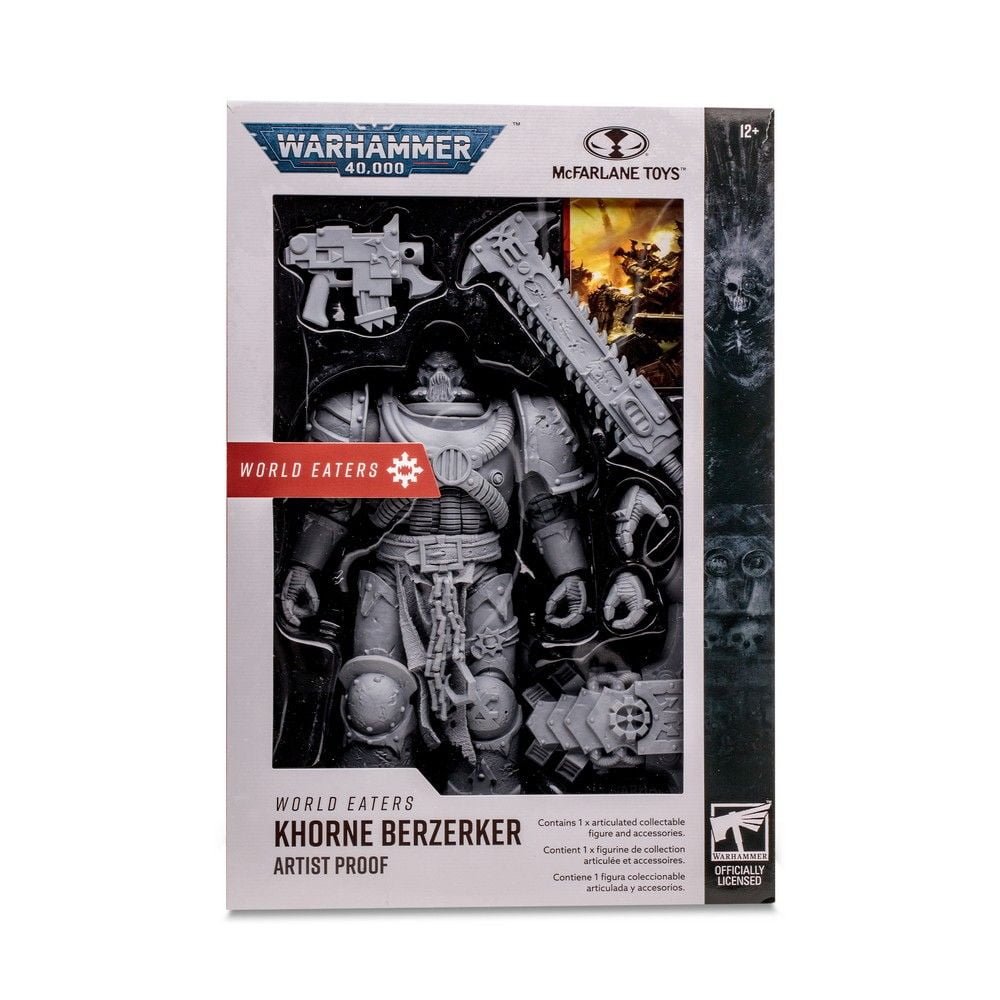 Warhammer 40,000 7in Figures Wv7 - Chaos Space Marine (World Eater) - Artist Proof