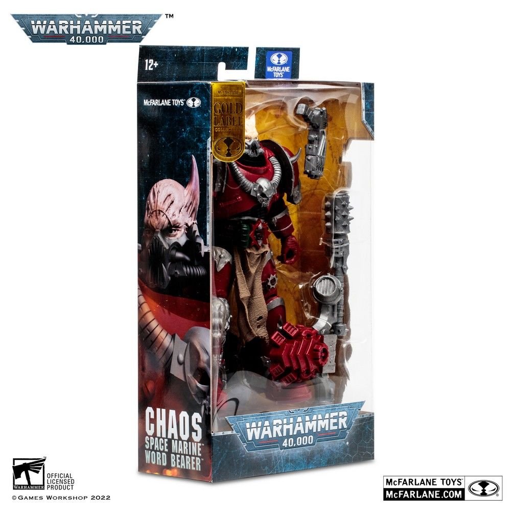 Warhammer 40,000 - Word Bearers - Chaos Space Marine - Gold Label