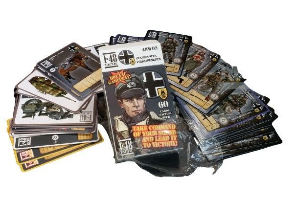 Faction Cards Deck for German Volksgrenadier (60 Cards Only - No Miniatures)