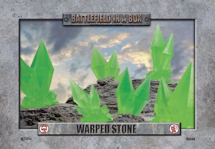 Warped Stone - Green
