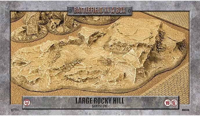 Essentials: Large Rocky Hill - Sandstone (x1)