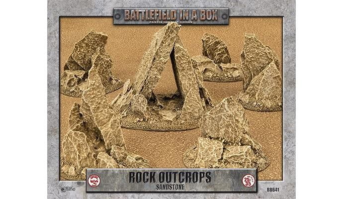Essentials: Rock Outcrops - Sandstone (x6)