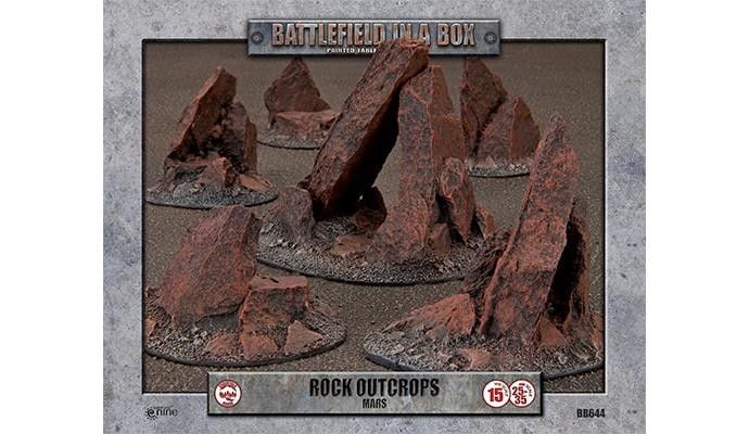 Essentials: Rock Outcrops (x6) - Mars