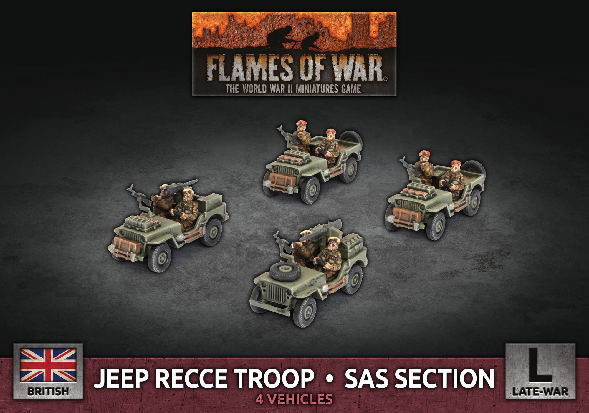Jeep Recce Troop - SAS Section 